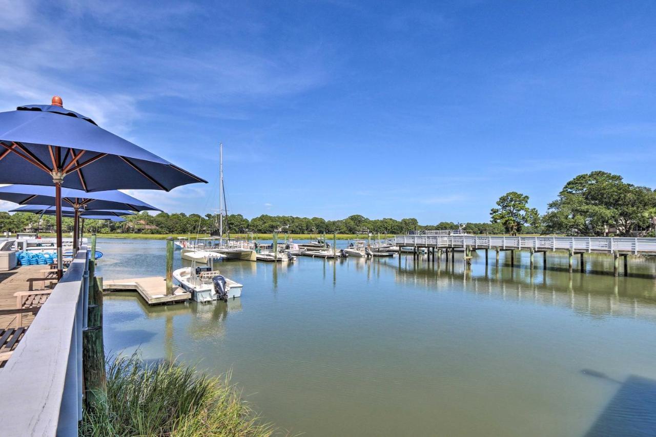Idyllic Sea Pines Villa Walk To South Beach! هيلتون رئيس جزيرة المظهر الخارجي الصورة